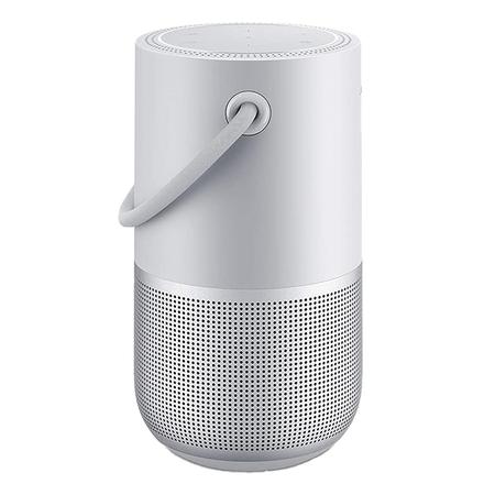 Bose Portable Home Speaker, Upto 12 hrs of playtime, Spacious 360 Sound, Powerful Bass, Water-Resistant, Wi-Fi and Bluetooth Connectivity, Multi-Room Functionality, Control With Voice, Luxe Silve Bose Portable Home Speaker, Upto 12 hrs of playtime, Spacious 360 Sound, Powerful Bass, Water-Resistant, Wi-Fi and Bluetooth Connectivity, Multi-Room Functionality, Control With Voice, Luxe Silve