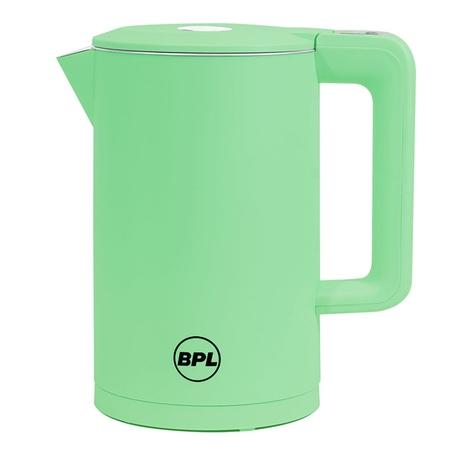 BPL 1.7L 2000W Electric Kettle with Digitally Controlled 4-level Temperature Settings, Food Grade Stainless Steel, Cool Touch Body, Dry Boil Protection, Auto Shut-off, 2 Years Warranty, Pista Green