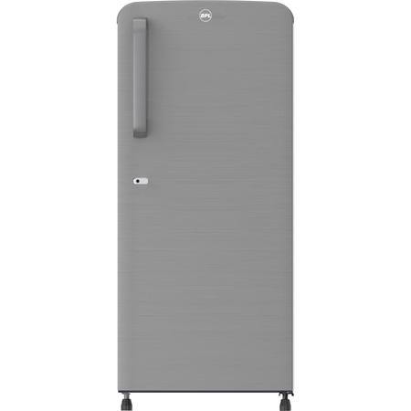 BPL Prime Fresh 187 L 2 Star Direct Cool Single Door Refrigerator, Steel Grey, BRD-F210EBPSGS