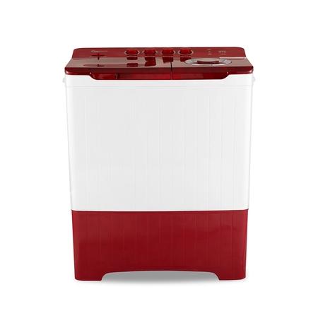 BPL 8 Kg Top Loading Semi Automatic Washing Machine, BWS-N80EASMD, White & Maroon BPL 8 Kg Top Loading Semi Automatic Washing Machine, BWS-N80EASMD, White & Maroon