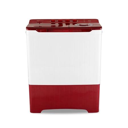 BPL 8.5 Kg Top Loading Semi Automatic Washing Machine, BWS-N85EASMD, White & Maroon