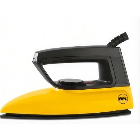 BPL BDIP43175 Dry Iron 750 W, Yellow & Black