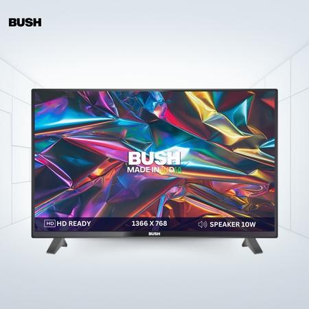 Bush 60 cm (24 inch) HD Normal LED TV, Black, JMK24 Bush 60 cm (24 inch) HD Normal LED TV, Black, JMK24