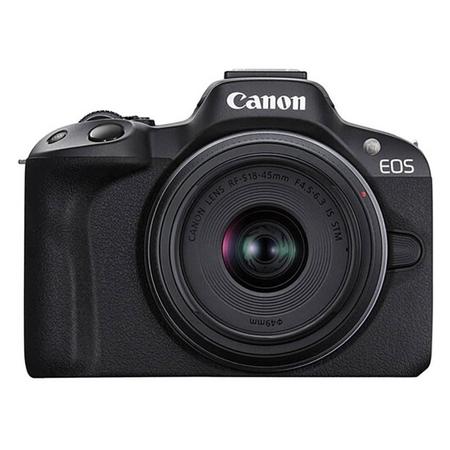 Canon EOS R50 Mirrorless Camera with Focal length 29-72 mm And 88-336 mm Lens Kit (RF-S18-45mm f/4.5-6.3 IS STM & RF-S55-210mm f/5-7.1 IS STM), Black Canon EOS R50 Mirrorless Camera with Focal length 29-72 mm And 88-336 mm Lens Kit (RF-S18-45mm f/4.5-6.3 IS STM & RF-S55-210mm f/5-7.1 IS STM), Black