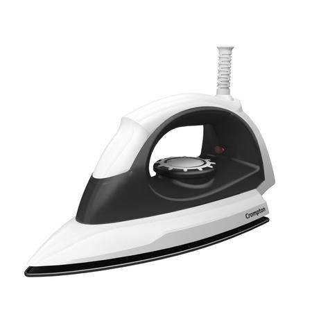 Crompton Brio Lite Dry Iron 1000 W, 6 Fabric Settings, Grey Crompton Brio Lite Dry Iron 1000 W, 6 Fabric Settings, Grey