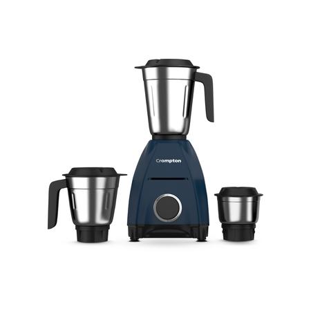 Crompton 3 Jar Mixer Grinder 750 W, Blue and Black, DX750 Crompton 3 Jar Mixer Grinder 750 W, Blue and Black, DX750