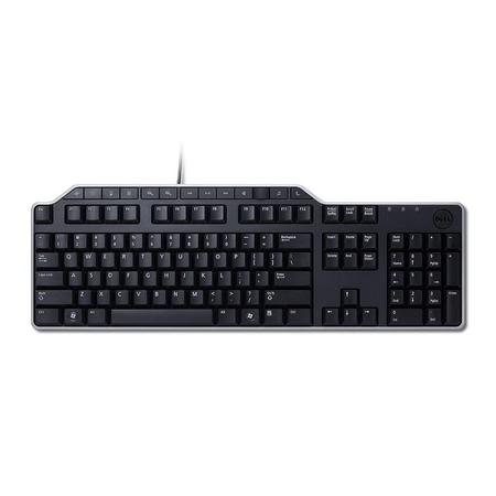 Dell KB522 Business Multimedia Wired Keyboard with 2 Hi-Speed USB 2.0 ports, Black