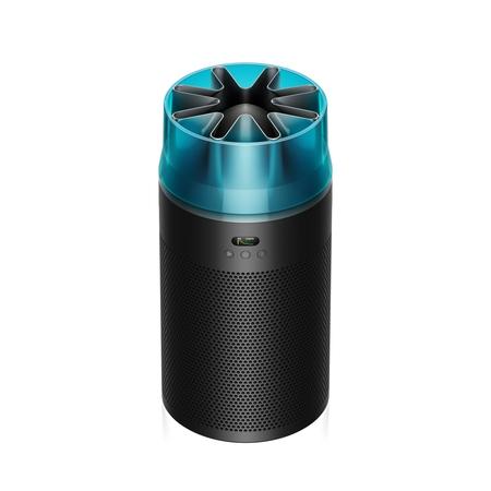 Dyson Hushjet Compact Air Purifier, Black Dyson Hushjet Compact Air Purifier, Black