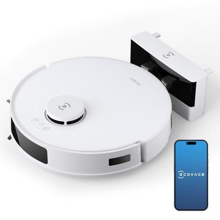 Ecovacs N20 Pro Robotic Vacuum Cleaner, White Ecovacs N20 Pro Robotic Vacuum Cleaner, White