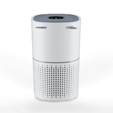 Eureka Forbes 270 Air Purifier for Home, True HEPA H13 Filter & Real-time AQI Indicator, 1.5-2 Yrs Filter Life, Removes 99.97 percent PM2.5, Dust, Allergens, Bacteria & Pollen, Covers 365 Sq. Ft (Ideal for bedrooms)