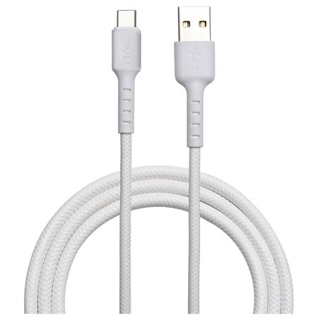 Evm EVM-C-012 1M Type-C Data Cable, White
