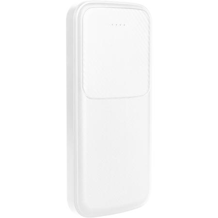 EVM Enjoy 10000 mAh Power Bank, White, EVM-P0405 EVM Enjoy 10000 mAh Power Bank, White, EVM-P0405