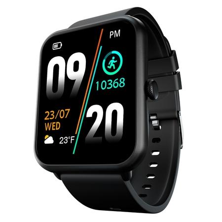 FireBoltt Ninja Call Pro Plus Smart Watch with Bluetooth Calling, Black