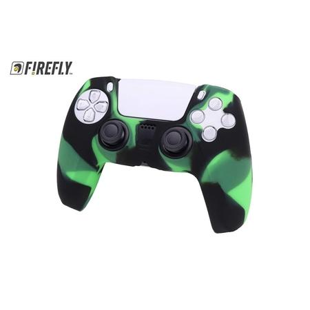 Firefly Silicone Cover for PS5 Controller, Emerald Marble Firefly Silicone Cover for PS5 Controller, Emerald Marble