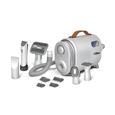 Eureka Forbes Buddy Pet Grooming Kit with 5 Grooming Accessories For Grooming, Shedding and Trimming, with Large Dust Cup, 3 Different Suctionmodes & Hot Air Blower, Suitable For Dogs and Cats Eureka Forbes Buddy Pet Grooming Kit with 5 Grooming Accessories For Grooming, Shedding and Trimming, with Large Dust Cup, 3 Different Suctionmodes & Hot Air Blower, Suitable For Dogs and Cats