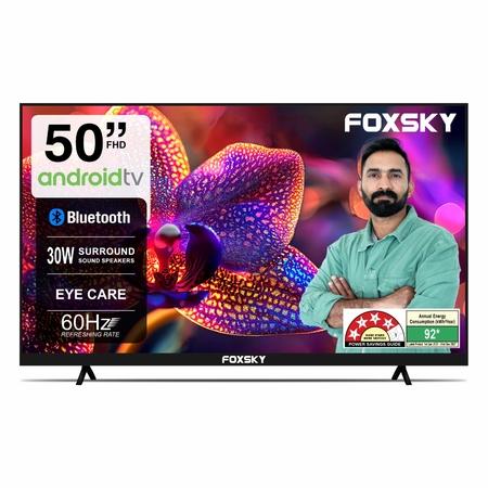 Foxsky 127 cm (50 inch) FHD Smart LED TV, 50FSVS Foxsky 127 cm (50 inch) FHD Smart LED TV, 50FSVS