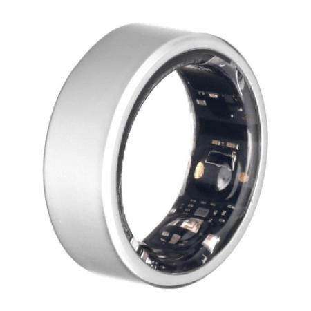 Gabit Smart Ring, Health Tracker, 7+ Day Battery, Sleep, Fitness, Nutrition, Stress, First Sizing Kit, Track Recovery, HRV, VO2 Max, Titanium, Matte Silver, Size - 6 Gabit Smart Ring, Health Tracker, 7+ Day Battery, Sleep, Fitness, Nutrition, Stress, First Sizing Kit, Track Recovery, HRV, VO2 Max, Titanium, Matte Silver, Size - 6