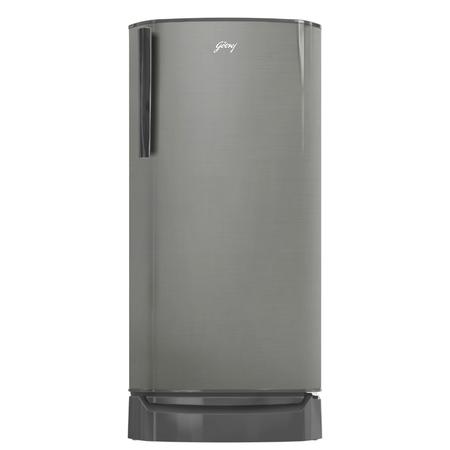 Godrej 183 L 2 Star Direct Cool Refrigerator with Advanced Capillary Technology, Steel Glow, ERIOPLS 205BNTDF Godrej 183 L 2 Star Direct Cool Refrigerator with Advanced Capillary Technology, Steel Glow, ERIOPLS 205BNTDF