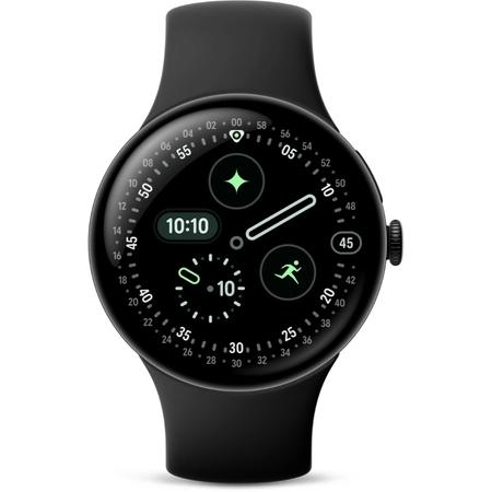 Google Pixel Watch 4 45 mm Smart Watch with Obsidian Active Band