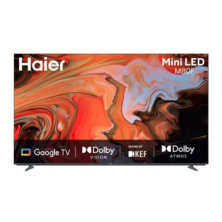 Haier 139 cm (55 inch) Mini LED Google TV, 55M80 Haier 139 cm (55 inch) Mini LED Google TV, 55M80