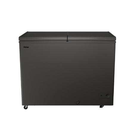 Haier 310 L 4 Star DDTCNV HFC-335DET4 TN Deep Freezer, Titanium Grey Haier 310 L 4 Star DDTCNV HFC-335DET4 TN Deep Freezer, Titanium Grey