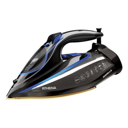 Havells Athena 3000 Watts Steam Iron, Black
