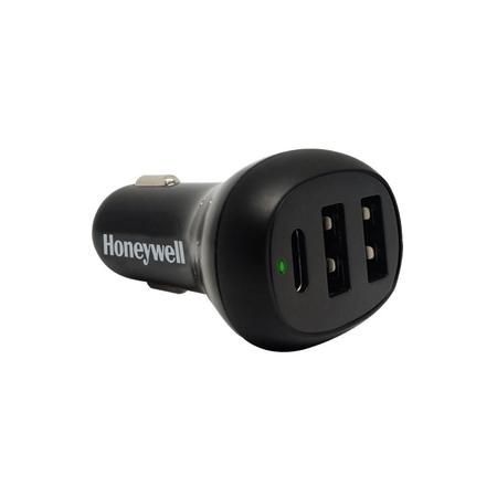 Honeywell CHGCLAPDQC36W Micro CLA 36W PD Smart Car Charger with Type C Cable, Black