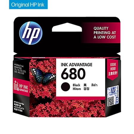HP 680 Original Ink Advantage Cartridge, Black