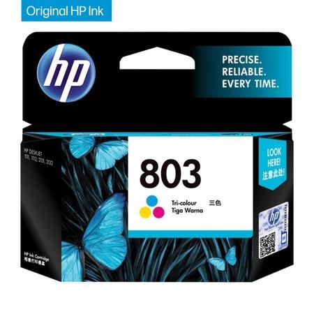 HP 803 Ink Cartridge, Tri-colour
