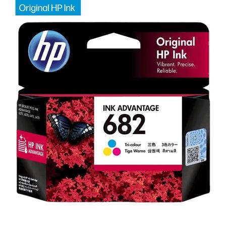 HP 682 Original Ink Cartridge, Tri-color
