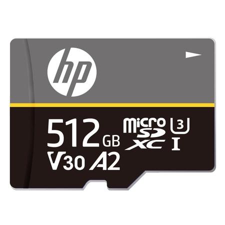 HP 512 GB microSD Memory Card With Adapter