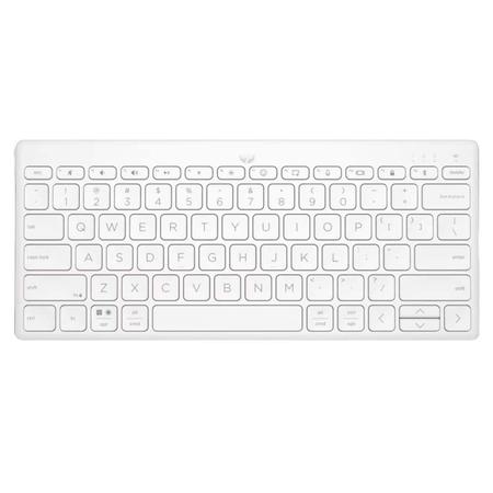 HP 350 Compact Multi-Device Bluetooth Keyboard, White HP 350 Compact Multi-Device Bluetooth Keyboard, White