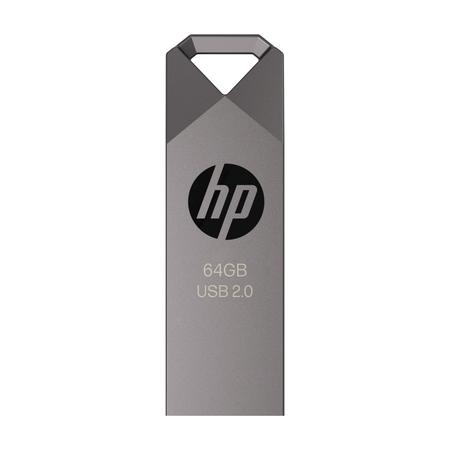 HP 64 GB 235w USB Pen Drive, Compact Zinc Alloy Design HP 64 GB 235w USB Pen Drive, Compact Zinc Alloy Design