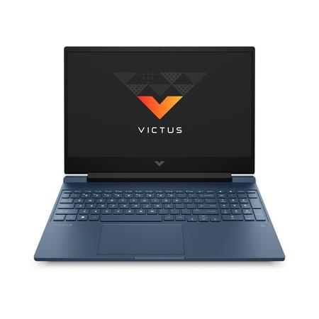 HP Victus 15 15-fb3125AX Gaming Laptop (AMD Ryzen 7 7445HS/16 GB/512 GB SSD/6 GB-NVIDIA GeForce RTX 3050/Windows 11 Home/MS Office Home 2024, 1 year Microsoft 365 Basic/Full HD), 39.62 cm - 15.6 inch, Performance Blue, Chrome Logo