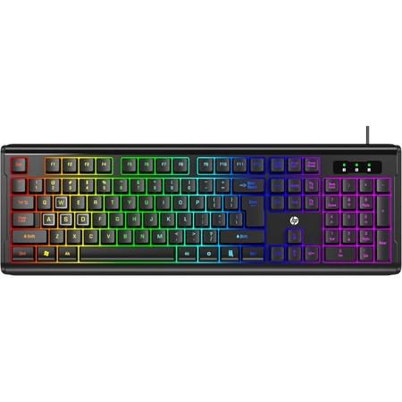 HP K280 Wired Gaming Keyboard, Black