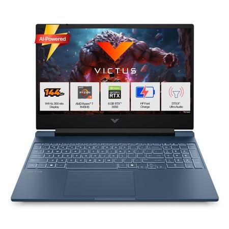 HP Victus 15 15-FB3364AX Gaming Laptop (AMD Ryzen 7 7445HS/12 GB/512 GB SSD/6 GB-NVIDIA GeForce RTX 3050/Windows 11 Home//Full HD), 39.6 cm - 15.6 inch, HP Victus 15 15-FB3364AX Gaming Laptop (AMD Ryzen 7 7445HS/12 GB/512 GB SSD/6 GB-NVIDIA GeForce RTX 3050/Windows 11 Home//Full HD), 39.6 cm - 15.6 inch,