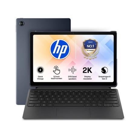 HP OmniPad 12 12-M0005QU Convertible Laptop (Snapdragon SM6475Q/8 GB/128 GB UFC/Qualcomm Adreno GPU/Android 16), 30.38 cm - 12 inch, Denim Blue HP OmniPad 12 12-M0005QU Convertible Laptop (Snapdragon SM6475Q/8 GB/128 GB UFC/Qualcomm Adreno GPU/Android 16), 30.38 cm - 12 inch, Denim Blue
