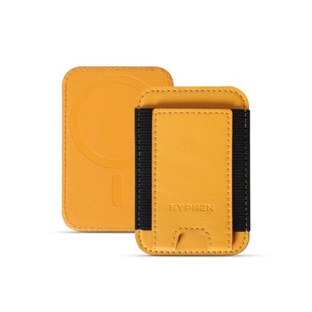 Hyphen MagSafe Wallet Single Pocket Holder, Orange