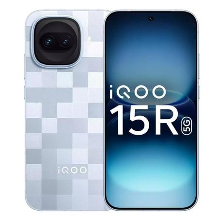 IQOO 15R 5G 256 GB, 12 GB RAM, Triumph Silver, Mobile Phone
