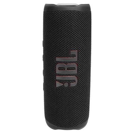 JBL Flip 6 Wireless Portable Bluetooth Speaker with JBL Pro Sound, Upto 12 Hours Playtime, IP67 Water & Dustproof, PartyBoost & Personalization by JBP App (Without Mic), Black JBL Flip 6 Wireless Portable Bluetooth Speaker with JBL Pro Sound, Upto 12 Hours Playtime, IP67 Water & Dustproof, PartyBoost & Personalization by JBP App (Without Mic), Black