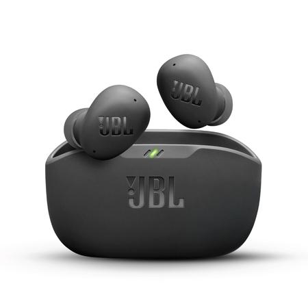 JBL New Launch Wave Buds 2 Ear Buds Wireless TWS Bluetooth v5.3 Earbuds with ANC, Smart Ambient, Extreme Bass & Relax Mode, Multi Connect, Speed Charge, Fast Pair, 40 H Playtime, 4 Mics, IP54 (Black)