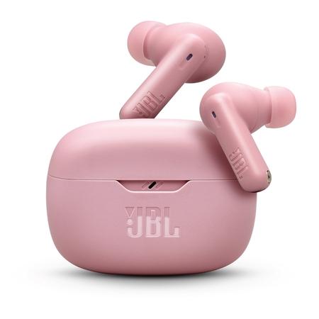 JBL New Launch Wave Beam 2 Ear Buds Wireless TWS Bluetooth v5.3 Earbuds with ANC, Smart Ambient, Extreme Bass & Relax Mode, Multi Connect, Speed Charge, Fast Pair, 40 H Playtime, 4 Mics, IP54 (Pink)