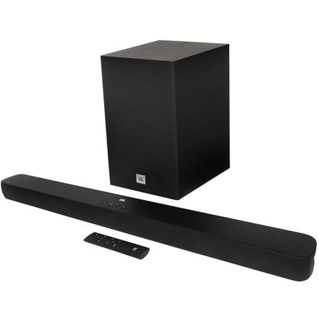 JBL Cinema SB180, Wireless Subwoofer 220 W Bluetooth Soundbar (Black, 2.1 Channel)
