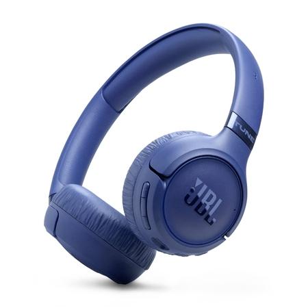 JBL Tune 680 NC Wireless On-Ear Headphones, Blue