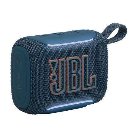 JBL Go 5 - Ultra-Portable Waterproof & Drop-Proof Bluetooth Speaker with JBL Legendary Sound & Ambient Edge Lighting, AirTouch Instant Stereo Pairing or Link Multiple Compatible Speakers via Auracast (Blue) JBL Go 5 - Ultra-Portable Waterproof & Drop-Proof Bluetooth Speaker with JBL Legendary Sound & Ambient Edge Lighting, AirTouch Instant Stereo Pairing or Link Multiple Compatible Speakers via Auracast (Blue)