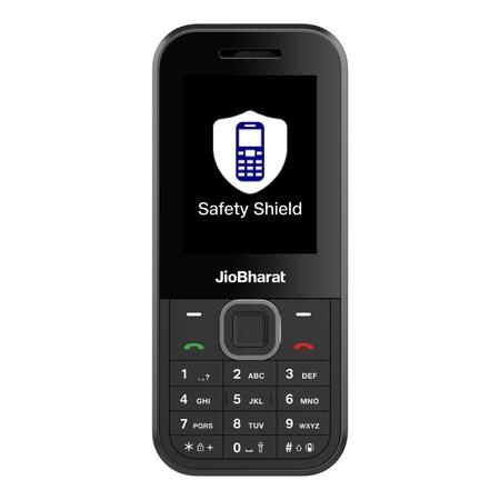 JioBharat B2 4G Keypad Phone with Safety Shield Feature, JioTV, JioHotstar, JioSaavn, JioPay (UPI & SoundPay), LED Torch, Digital Camera, 2000 mAh Battery, Black, Locked for Jio Network JioBharat B2 4G Keypad Phone with Safety Shield Feature, JioTV, JioHotstar, JioSaavn, JioPay (UPI & SoundPay), LED Torch, Digital Camera, 2000 mAh Battery, Black, Locked for Jio Network