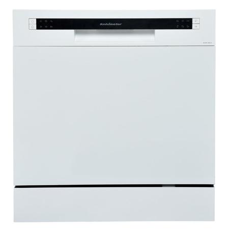 Kelvinator KDP-08B01W 8 Place Dishwasher with Intense Wash Technology, white