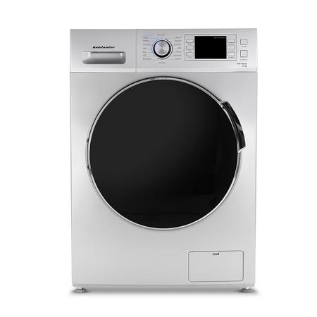 Kelvinator 7.0 Kg Front Load Fully-Automatic Washing Machine, KWF-C700SG, Silver and Grey