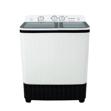 Kelvinator 7.0 Kg Top Load Semi-Automatic Washing Machine, KWS-C700BK, Black