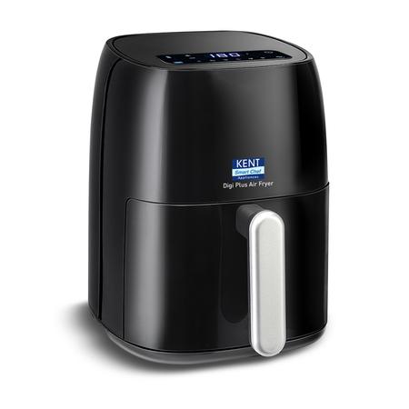 Kent 4 L Digi Plus Air Fryer 1300 W, Black